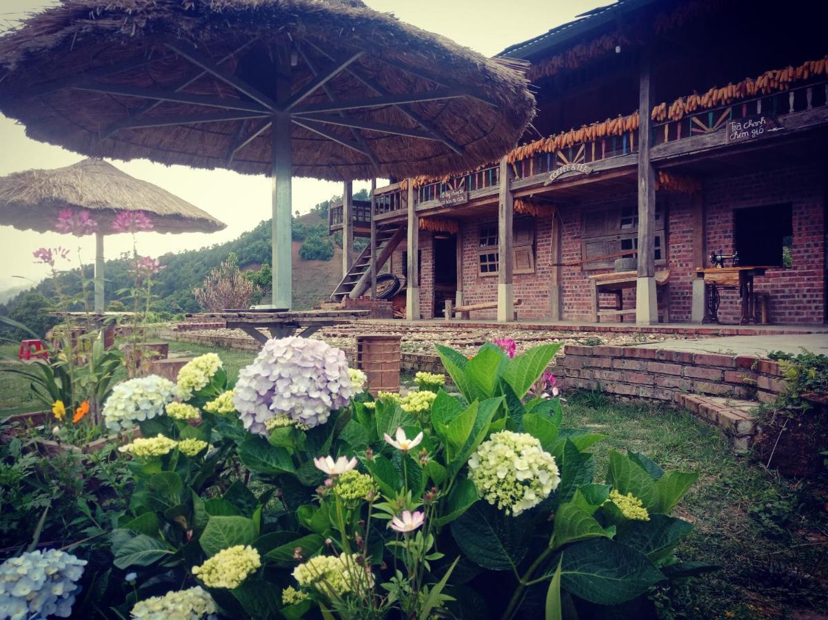 Mu Cang Chai Big View Homestay, Tour & Vegetarian Exterior foto