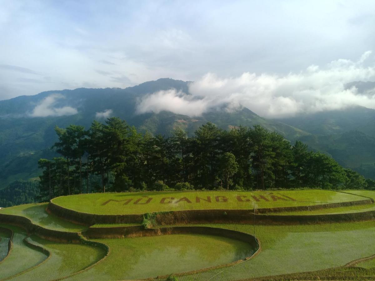 Mu Cang Chai Big View Homestay, Tour & Vegetarian Exterior foto