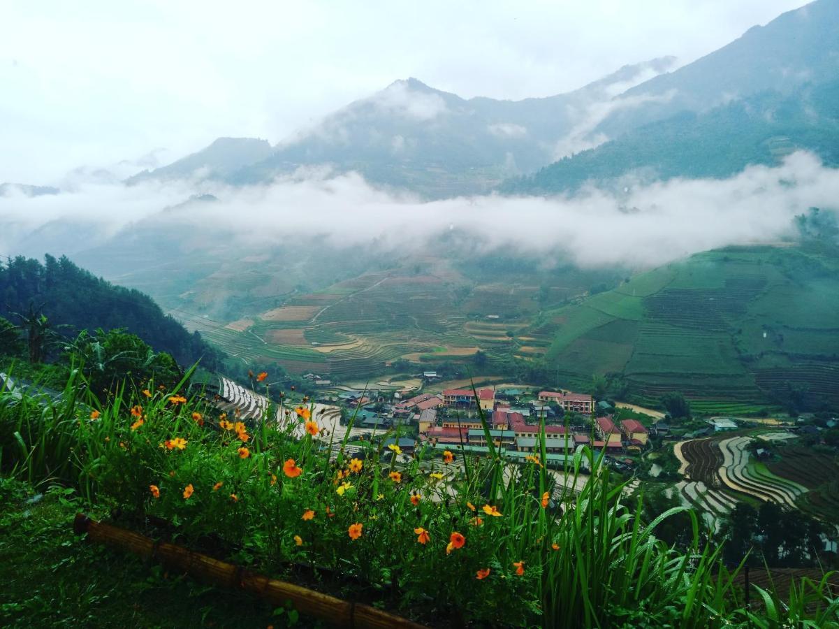 Mu Cang Chai Big View Homestay, Tour & Vegetarian Exterior foto