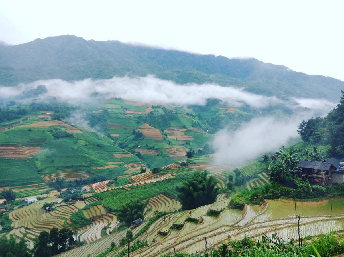 Mu Cang Chai Big View Homestay, Tour & Vegetarian Exterior foto