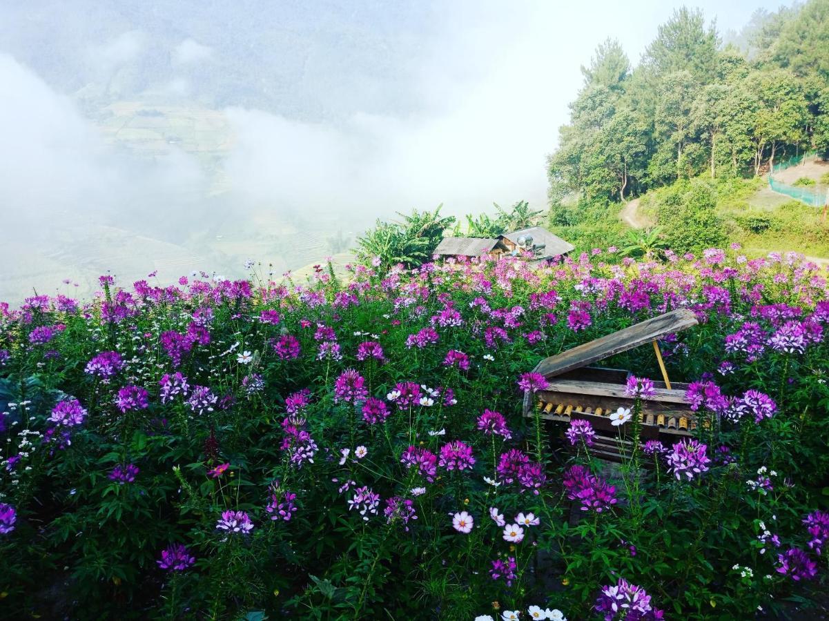 Mu Cang Chai Big View Homestay, Tour & Vegetarian Exterior foto