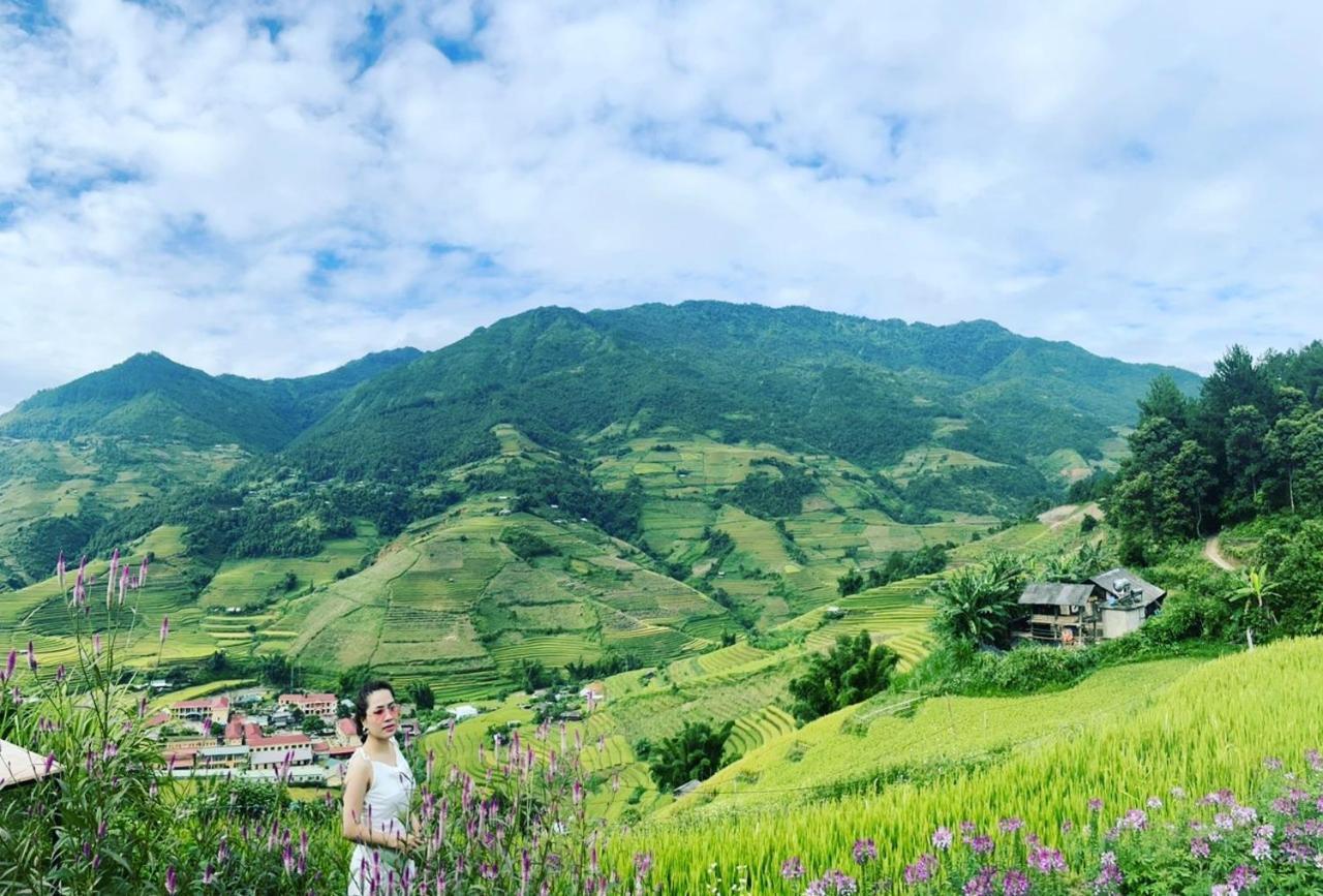 Mu Cang Chai Big View Homestay, Tour & Vegetarian Exterior foto