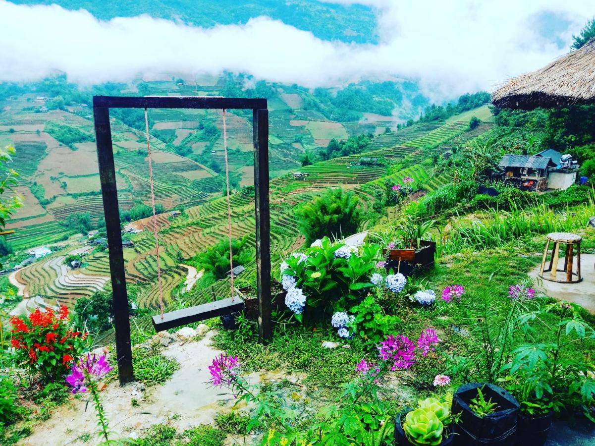 Mu Cang Chai Big View Homestay, Tour & Vegetarian Exterior foto