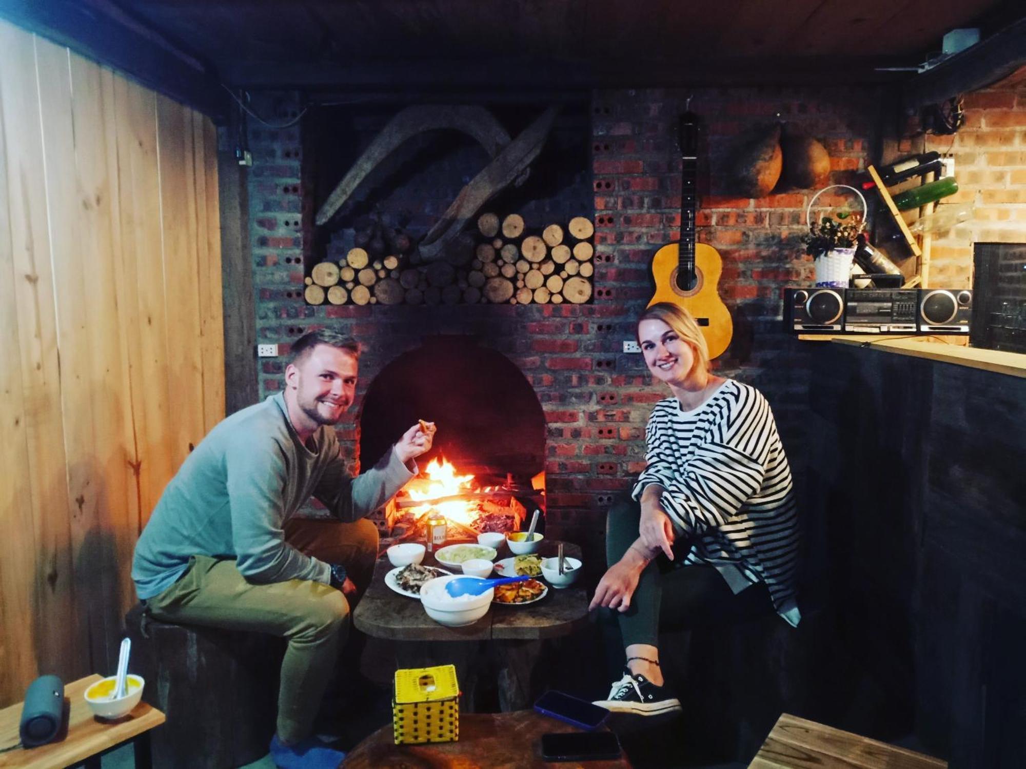 Mu Cang Chai Big View Homestay, Tour & Vegetarian Exterior foto