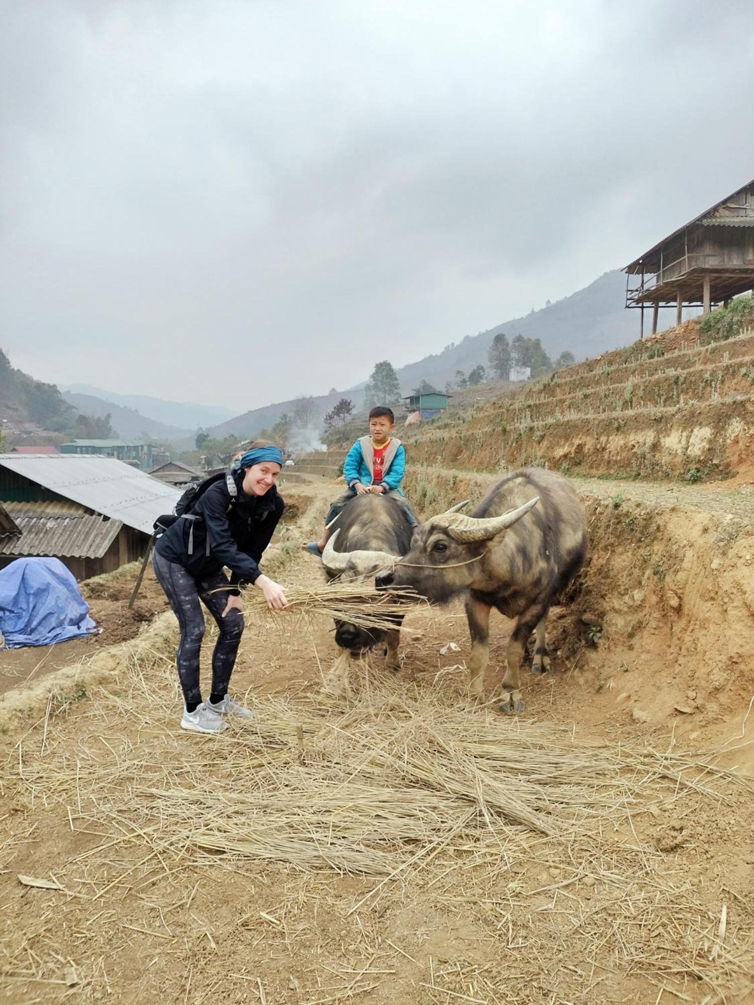 Mu Cang Chai Big View Homestay, Tour & Vegetarian Exterior foto