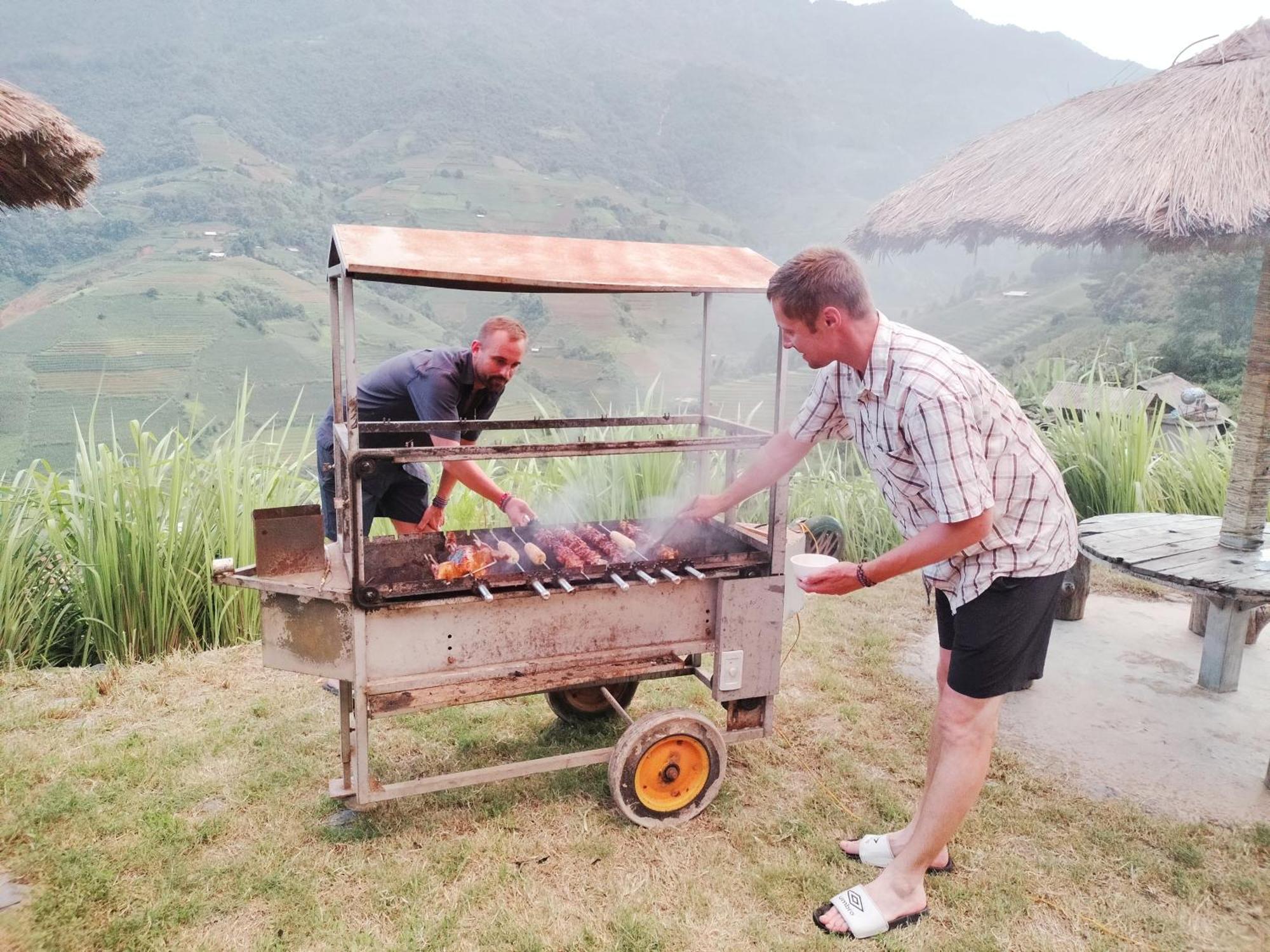 Mu Cang Chai Big View Homestay, Tour & Vegetarian Exterior foto