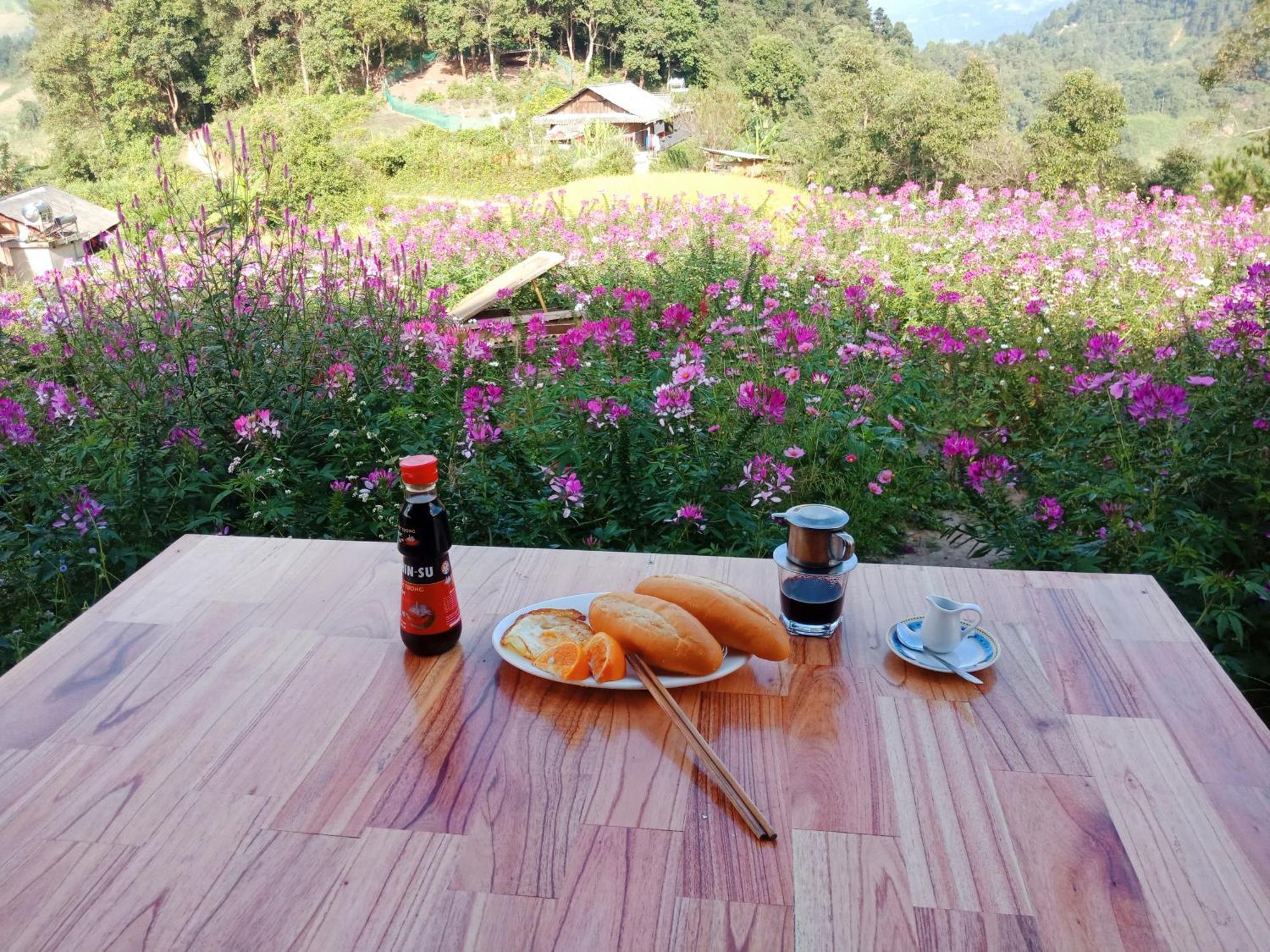 Mu Cang Chai Big View Homestay, Tour & Vegetarian Exterior foto
