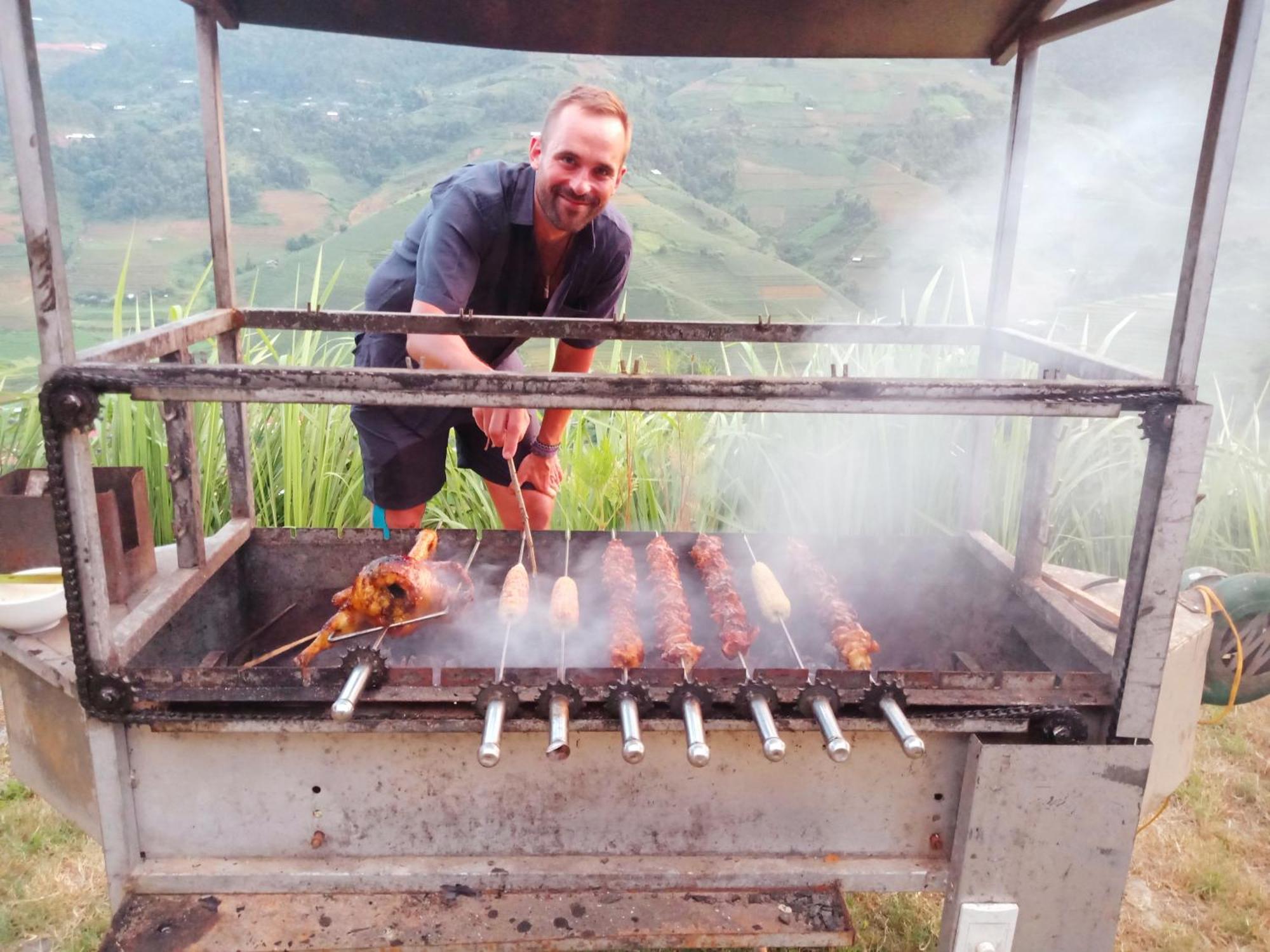 Mu Cang Chai Big View Homestay, Tour & Vegetarian Exterior foto