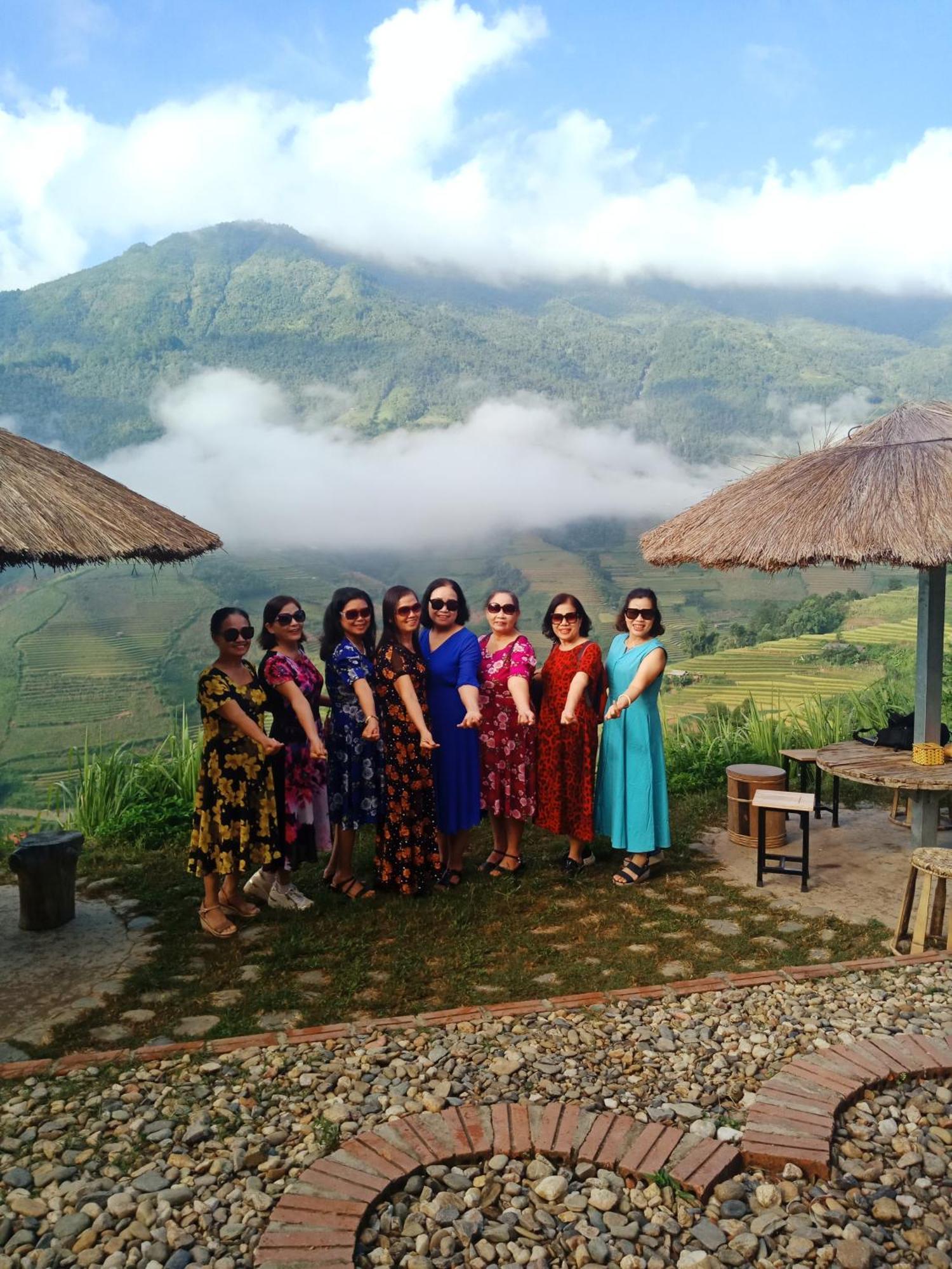 Mu Cang Chai Big View Homestay, Tour & Vegetarian Exterior foto