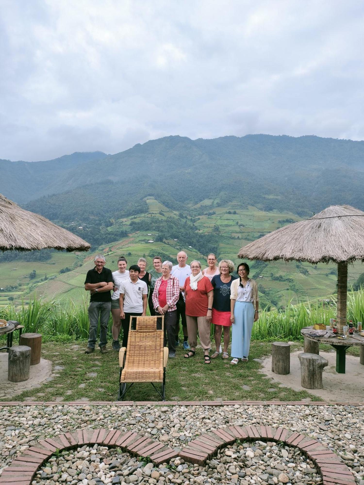 Mu Cang Chai Big View Homestay, Tour & Vegetarian Exterior foto