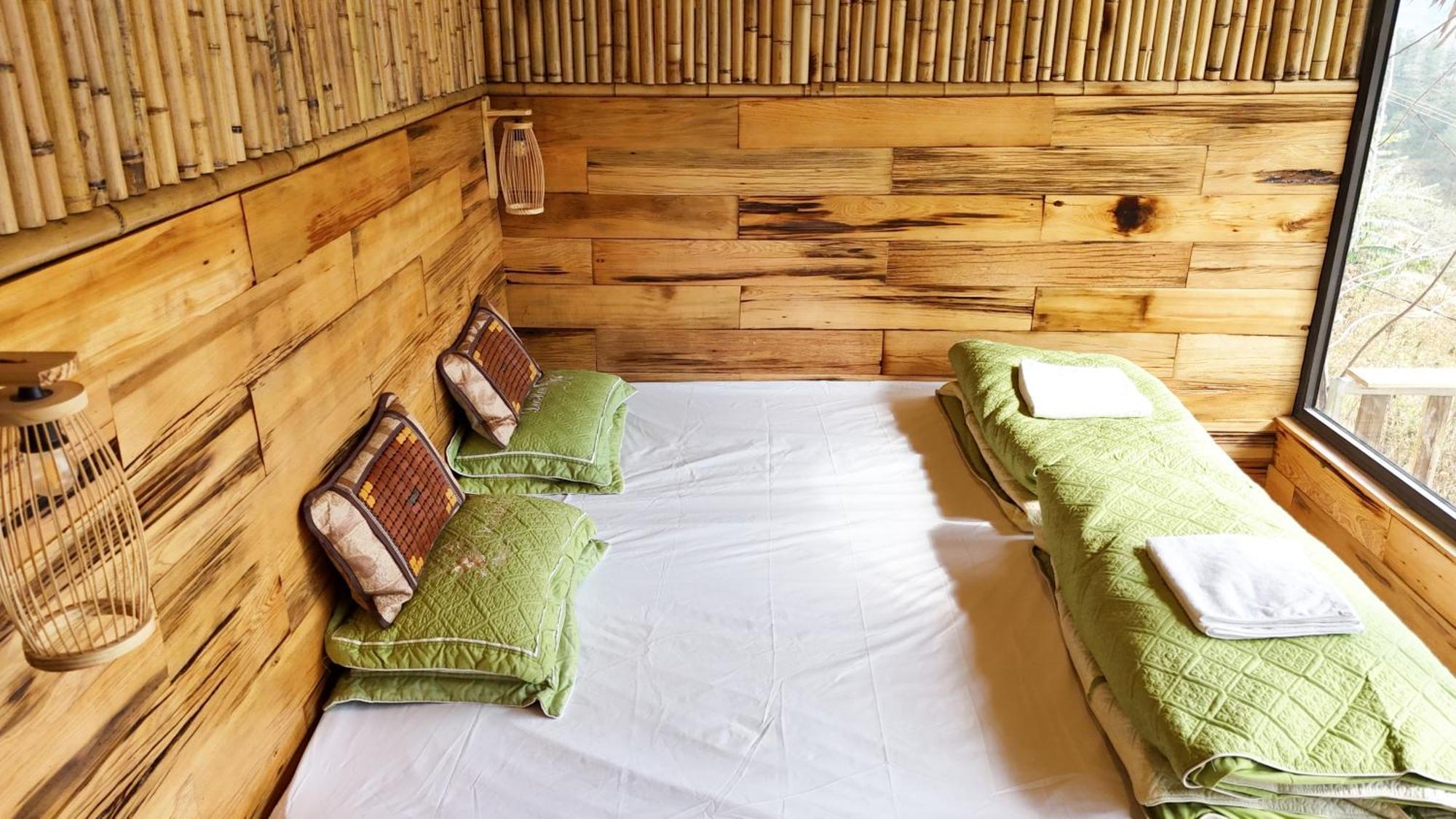 Mu Cang Chai Big View Homestay, Tour & Vegetarian Exterior foto